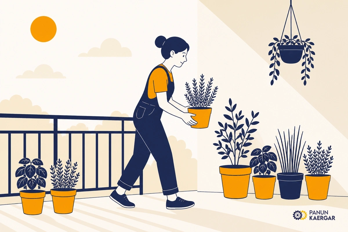 Move tender pots to shelter — Group pots against a south-facing wall or bring them to a bright room — away from a dir...