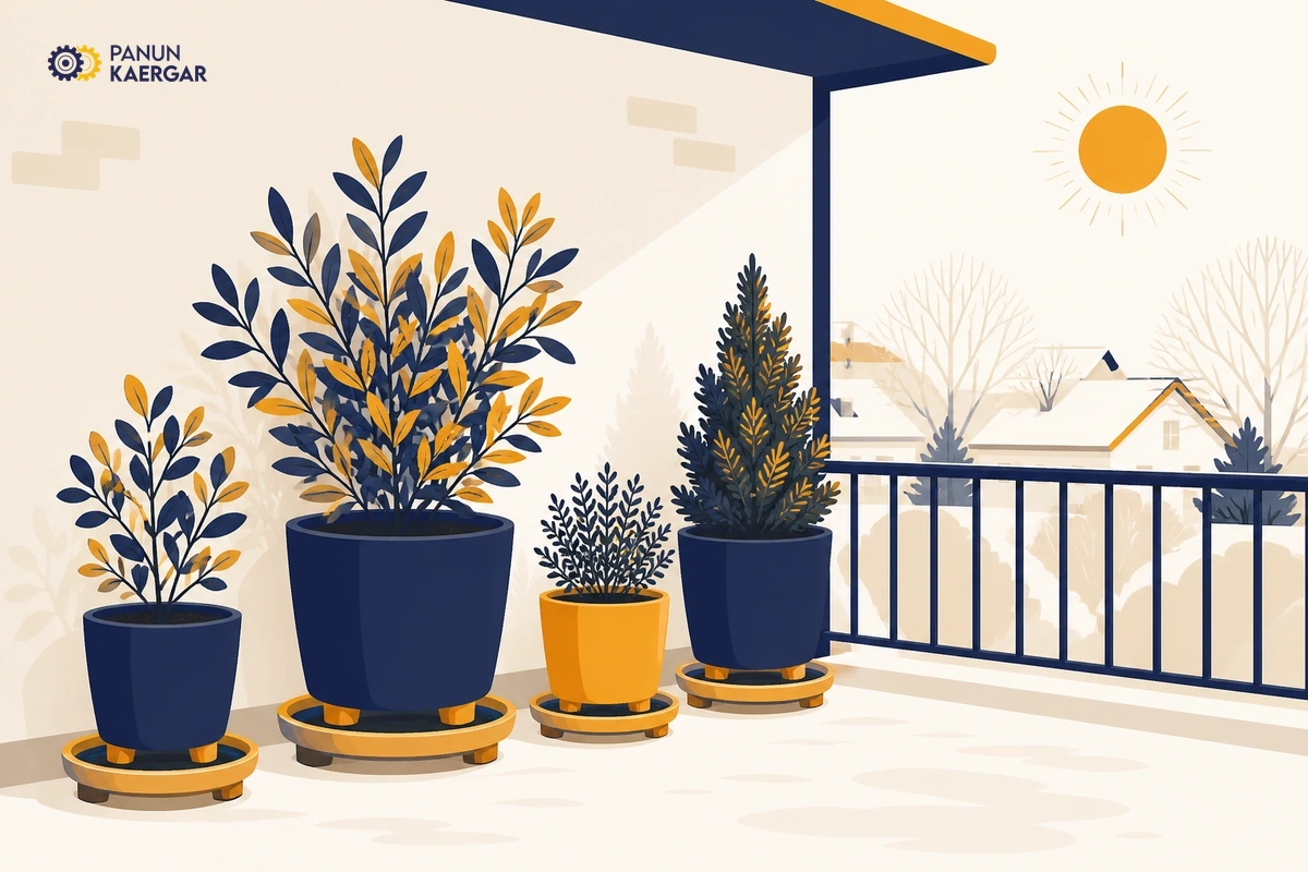 Simple prevention step for balcony plants dying in winter