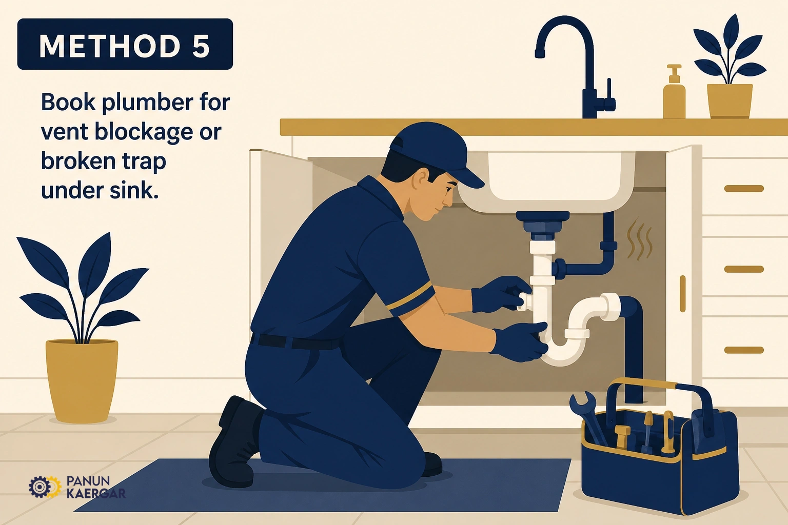 Book a plumber — Shared venting or main-line issues need proper inspection