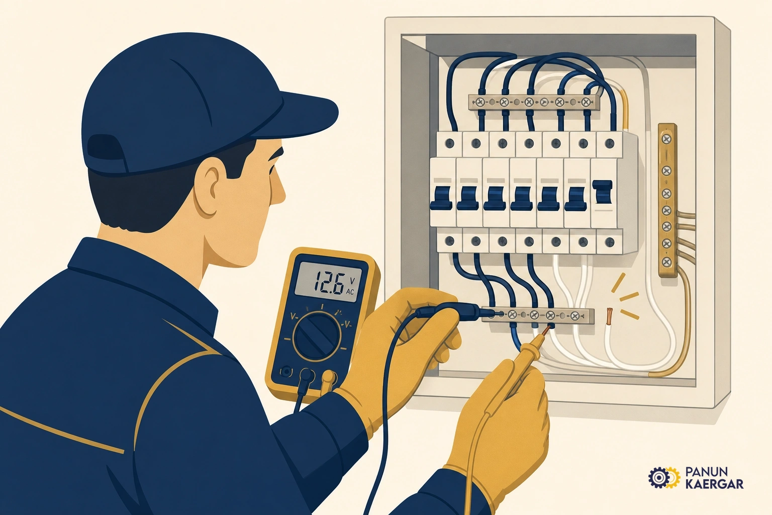 Book an electrician — Loose neutrals, damaged wiring, and bad holders need proper testing