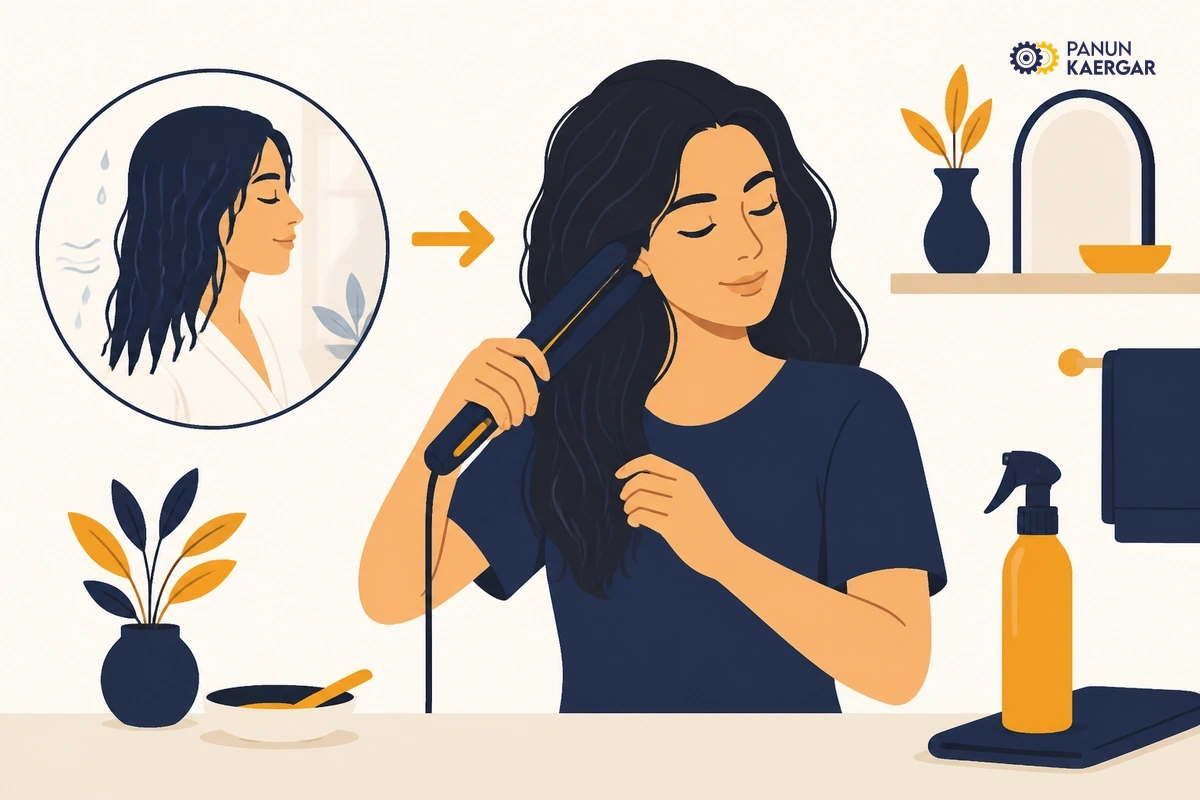 Lower the heat and give it time — Air-dry when you can; if you style, use heat protection and a lower setting instead of ...
