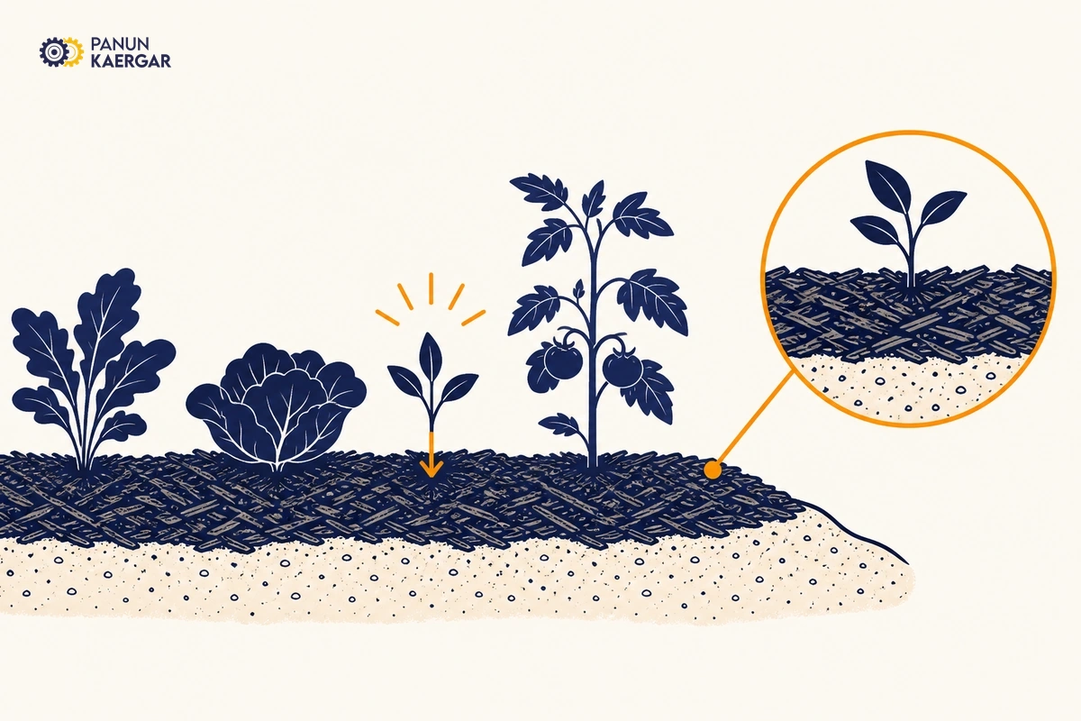 Mulch and fill the gaps — Cover open soil with compost, leaf mulch, or a wanted plant so the next rain does not r...