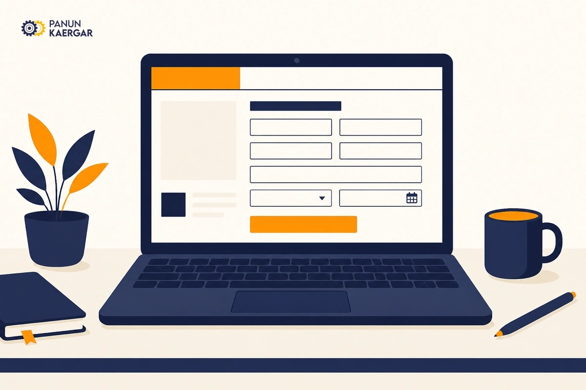 Website booking form — Fill the form at panunkaergar