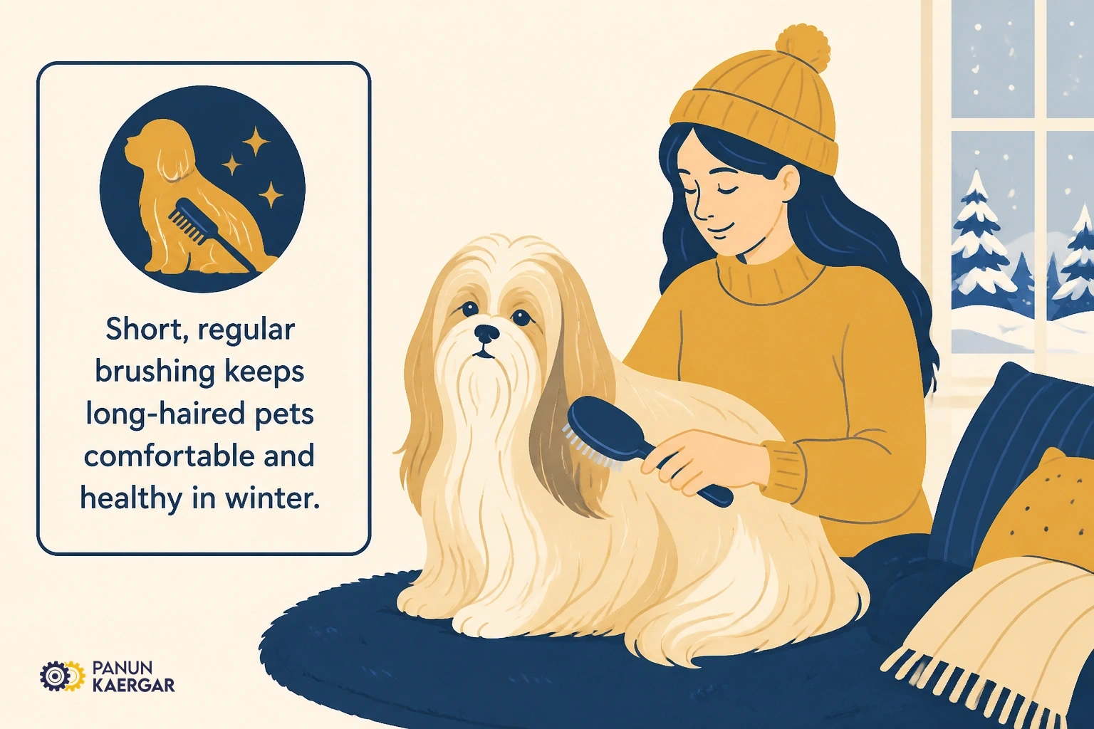 Simple prevention step for matted fur on your dog or cat