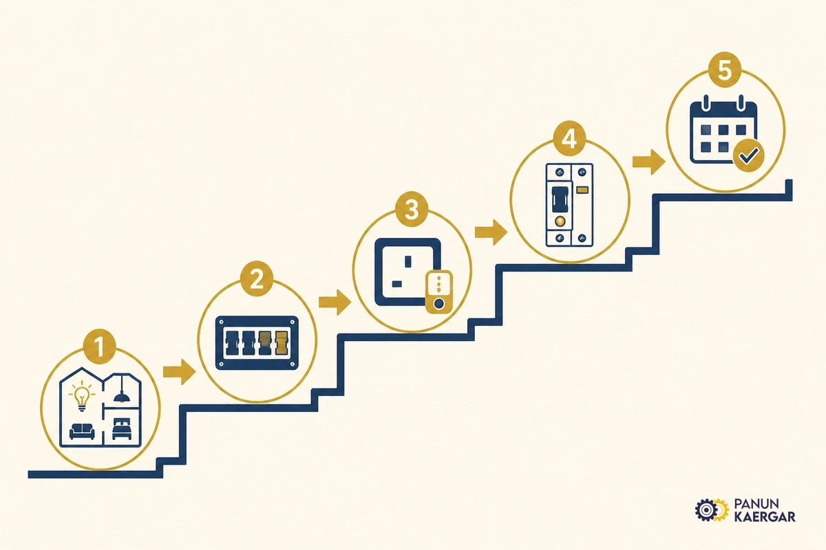 Practical one room has no power troubleshooting steps
