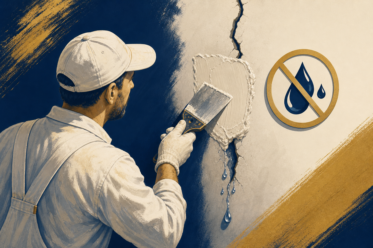 Unsafe shortcut to avoid when dealing with damp wall