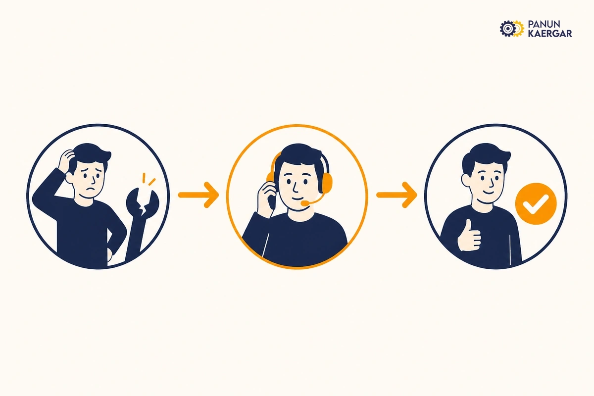How Panun Kaergar support steps in when a home service goes wrong