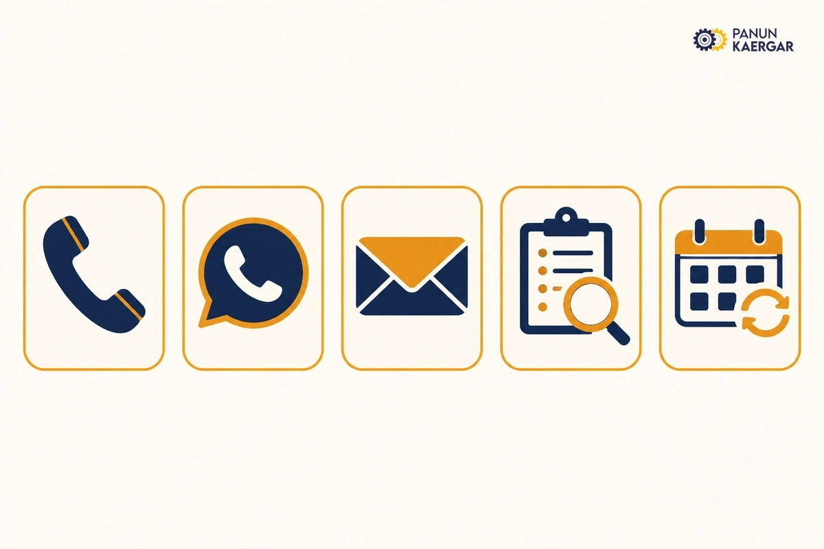 Panun Kaergar support options for reschedules billing questions and complaints