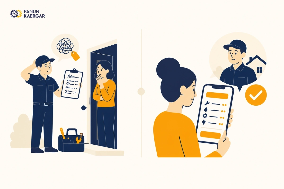 Pricing clarity — Traditional: often discussed only on arrival