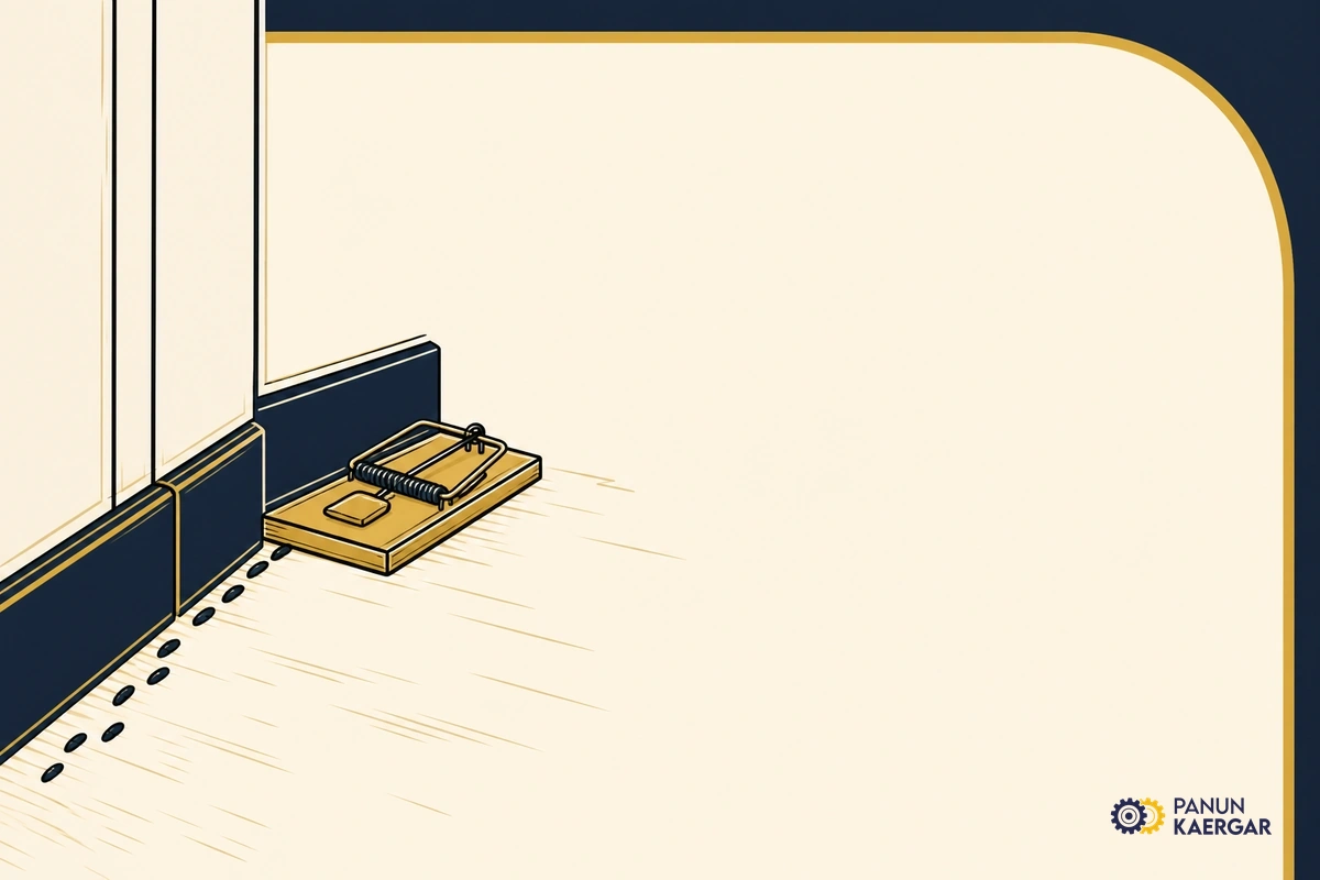 Set traps in the right places — Place traps along walls where droppings appear, not in the open middle of the room