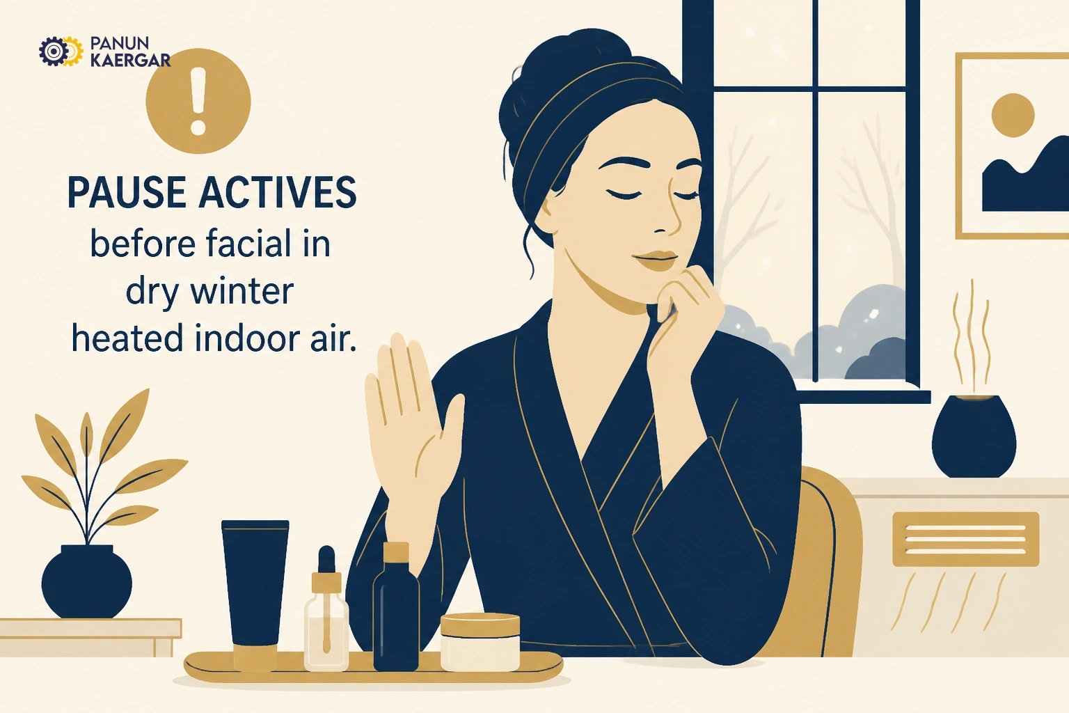 Simple prevention step for skin reaction after a facial