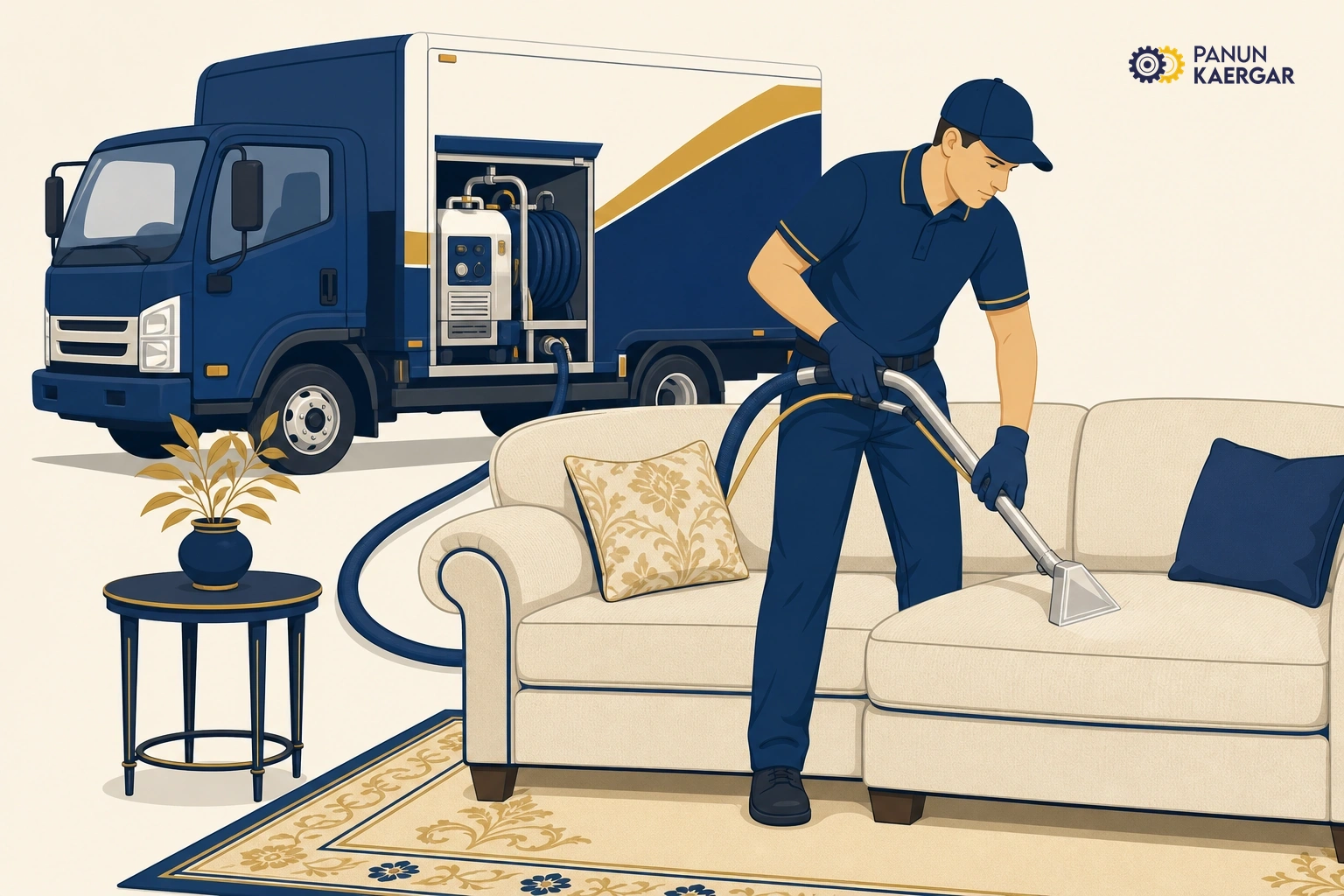 Book extraction or dry clean — Pros can rinse residue and dry the filling without flooding it