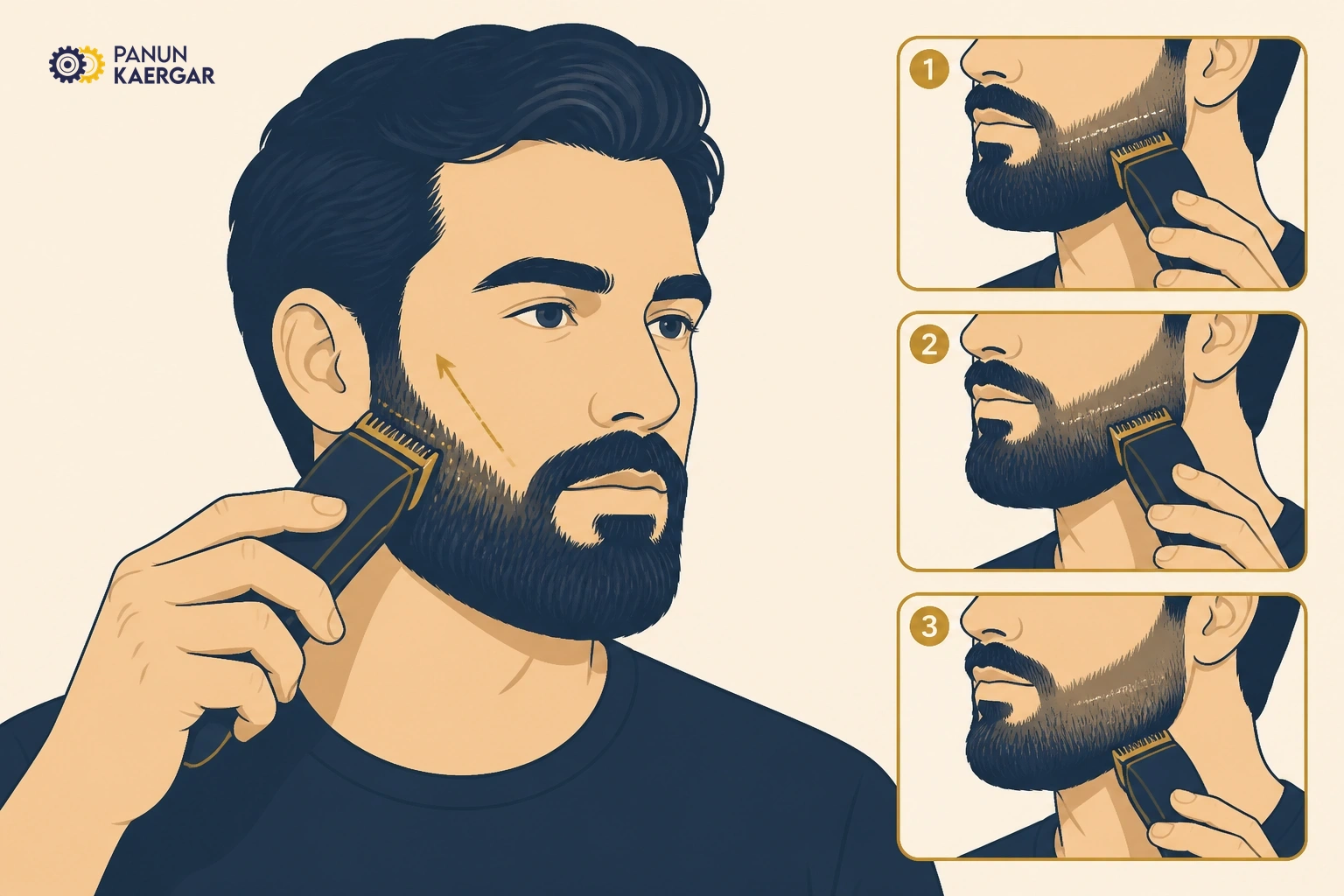 Trim small amounts — Take less off than you think; you can always remove more