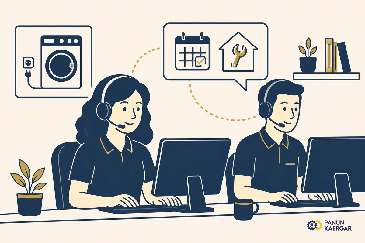 Real support when it matters — Our support team — men and women handling calls and messages — helps with reschedules, ...